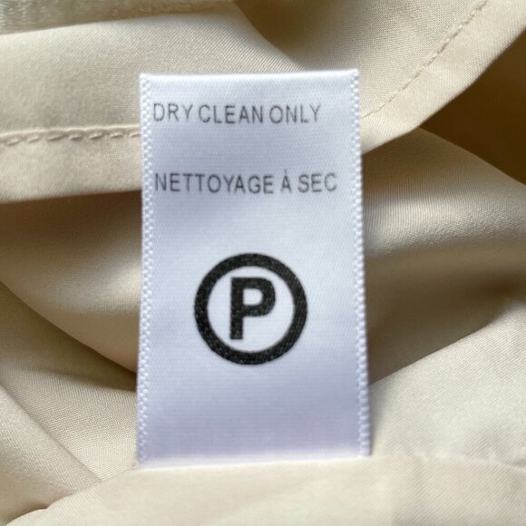 Brochu Walker Goyad Mini Dress Cream Textured Tie Front XS - Picture 9 of 10